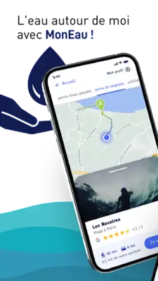 MonEau - l'eau autour de moi android App screenshot 2